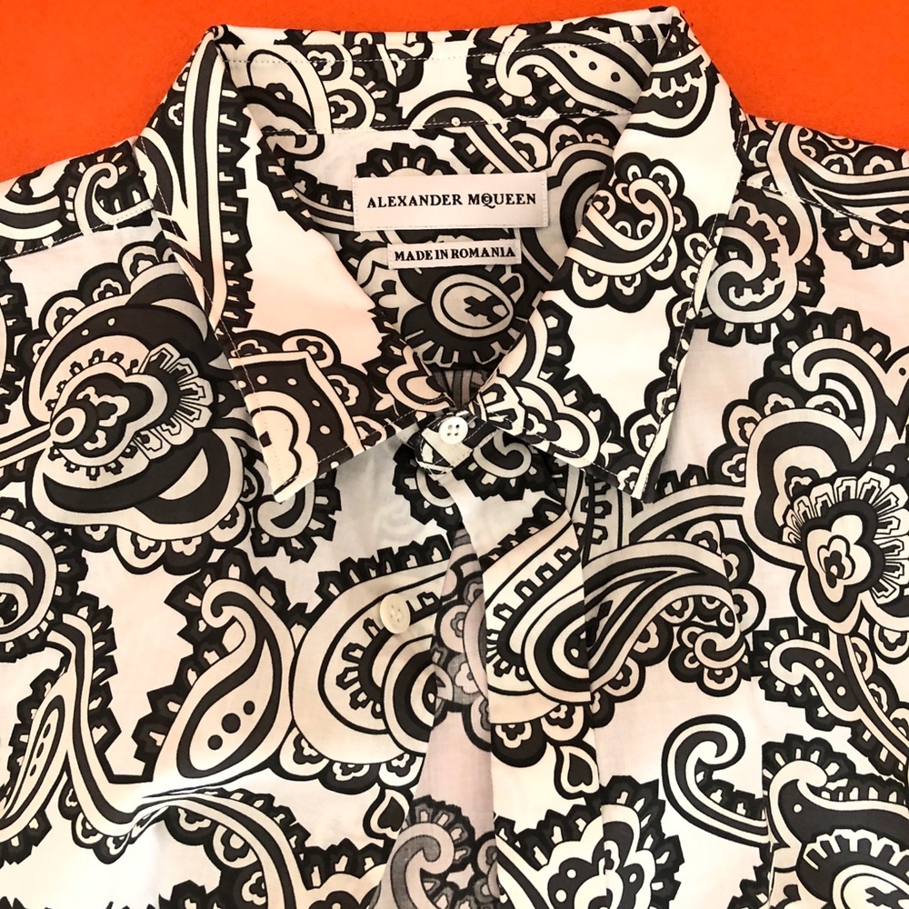 Alexander McQueen button up shirt